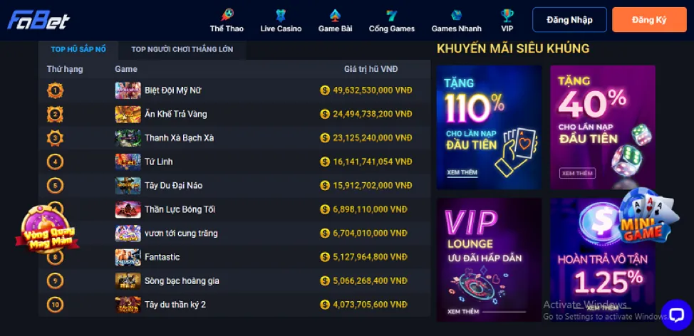 Hoàn trả casino và thể thao zom51.clup